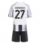 Fotbollsset Barn Juventus Andrea Cambiaso #27 Hemmatröja 2025-26 Mini-Kit Kortärmad (+ korta byxor)