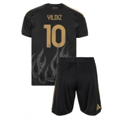 Fotbollsset Barn Juventus Kenan Yildiz #10 Tredje Tröja 2026-27 Mini-Kit Kortärmad (+ korta byxor)