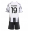 Fotbollsset Barn Juventus Khephren Thuram #19 Hemmatröja 2025-26 Mini-Kit Kortärmad (+ korta byxor)