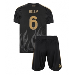 Fotbollsset Barn Juventus Lloyd Kelly #6 Tredje Tröja 2026-27 Mini-Kit Kortärmad (+ korta byxor)