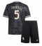Fotbollsset Barn Juventus Manuel Locatelli #5 Tredje Tröja 2025-26 Mini-Kit Kortärmad (+ korta byxor)