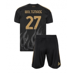 Fotbollsset Barn Juventus Nick Woltemade #27 Tredje Tröja 2026-27 Mini-Kit Kortärmad (+ korta byxor)