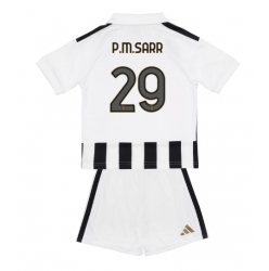 Fotbollsset Barn Juventus Pape Matar Sarr #29 Hemmatröja 2026-27 Mini-Kit Kortärmad (+ korta byxor)