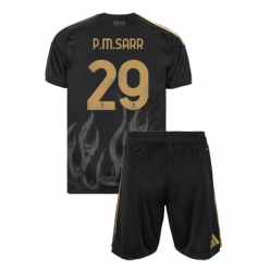 Fotbollsset Barn Juventus Pape Matar Sarr #29 Tredje Tröja 2026-27 Mini-Kit Kortärmad (+ korta byxor)