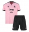 Fotbollsset Barn Juventus Teun Koopmeiners #8 Bortatröja 2026-27 Mini-Kit Kortärmad (+ korta byxor)