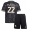 Fotbollsset Barn Juventus Weston McKennie #22 Tredje Tröja 2025-26 Mini-Kit Kortärmad (+ korta byxor)