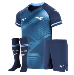 Fotbollsset Barn Lazio Tredje Tröja 2025-26 Mini-Kit Kortärmad (+ korta byxor)