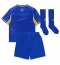 Fotbollsset Barn Leeds United Bortatröja 2025-26 Mini-Kit Kortärmad (+ korta byxor)