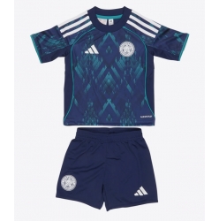 Fotbollsset Barn Leicester City Bortatröja 2025-26 Mini-Kit Kortärmad (+ korta byxor)