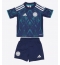 Fotbollsset Barn Leicester City Oliver Skipp #22 Bortatröja 2025-26 Mini-Kit Kortärmad (+ korta byxor)