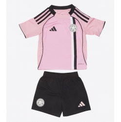 Fotbollsset Barn Leicester City Tredje Tröja 2025-26 Mini-Kit Kortärmad (+ korta byxor)