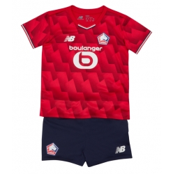 Fotbollsset Barn Lille OSC Hemmatröja 2025-26 Mini-Kit Kortärmad (+ korta byxor)