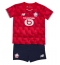 Fotbollsset Barn Lille OSC Hemmatröja 2025-26 Mini-Kit Kortärmad (+ korta byxor)