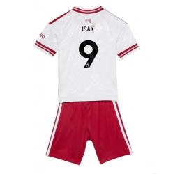 Fotbollsset Barn Liverpool Alexander Isak #9 Bortatröja 2026-27 Mini-Kit Kortärmad (+ korta byxor)