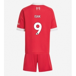 Fotbollsset Barn Liverpool Alexander Isak #9 Hemmatröja 2025-26 Mini-Kit Kortärmad (+ korta byxor)