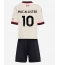 Fotbollsset Barn Liverpool Alexis Mac Allister #10 Bortatröja 2025-26 Mini-Kit Kortärmad (+ korta byxor)