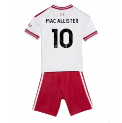 Fotbollsset Barn Liverpool Alexis Mac Allister #10 Bortatröja 2026-27 Mini-Kit Kortärmad (+ korta byxor)