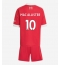 Fotbollsset Barn Liverpool Alexis Mac Allister #10 Hemmatröja 2025-26 Mini-Kit Kortärmad (+ korta byxor)