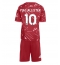 Fotbollsset Barn Liverpool Alexis Mac Allister #10 Hemmatröja 2026-27 Mini-Kit Kortärmad (+ korta byxor)