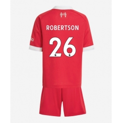 Fotbollsset Barn Liverpool Andrew Robertson #26 Hemmatröja 2025-26 Mini-Kit Kortärmad (+ korta byxor)