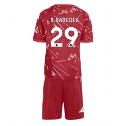 Fotbollsset Barn Liverpool Bradley Barcola #29 Hemmatröja 2026-27 Mini-Kit Kortärmad (+ korta byxor)