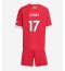 Fotbollsset Barn Liverpool Curtis Jones #17 Hemmatröja 2025-26 Mini-Kit Kortärmad (+ korta byxor)