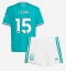 Fotbollsset Barn Liverpool Giovanni Leoni #15 Tredje Tröja 2025-26 Mini-Kit Kortärmad (+ korta byxor)