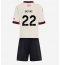 Fotbollsset Barn Liverpool Hugo Ekitike #22 Bortatröja 2025-26 Mini-Kit Kortärmad (+ korta byxor)