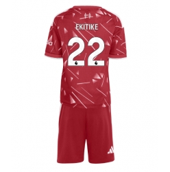 Fotbollsset Barn Liverpool Hugo Ekitike #22 Hemmatröja 2026-27 Mini-Kit Kortärmad (+ korta byxor)