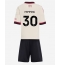 Fotbollsset Barn Liverpool Jeremie Frimpong #30 Bortatröja 2025-26 Mini-Kit Kortärmad (+ korta byxor)