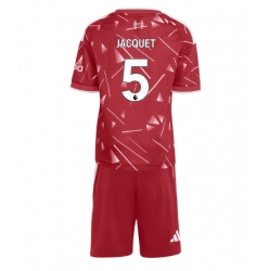 Fotbollsset Barn Liverpool Jeremy Jacquet #5 Hemmatröja 2026-27 Mini-Kit Kortärmad (+ korta byxor)