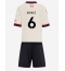Fotbollsset Barn Liverpool Milos Kerkez #6 Bortatröja 2025-26 Mini-Kit Kortärmad (+ korta byxor)