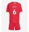 Fotbollsset Barn Liverpool Milos Kerkez #6 Hemmatröja 2025-26 Mini-Kit Kortärmad (+ korta byxor)