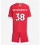Fotbollsset Barn Liverpool Ryan Gravenberch #38 Hemmatröja 2025-26 Mini-Kit Kortärmad (+ korta byxor)