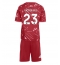 Fotbollsset Barn Liverpool Victor Munoz #23 Hemmatröja 2026-27 Mini-Kit Kortärmad (+ korta byxor)
