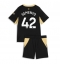 Fotbollsset Barn Manchester City Antoine Semenyo #42 Bortatröja 2026-27 Mini-Kit Kortärmad (+ korta byxor)