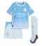 Fotbollsset Barn Manchester City Ayyoub Bouaddi #32 Hemmatröja 2026-27 Mini-Kit Kortärmad (+ korta byxor)