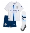 Fotbollsset Barn Manchester City Ayyoub Bouaddi #32 Tredje Tröja 2026-27 Mini-Kit Kortärmad (+ korta byxor)