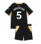 Fotbollsset Barn Manchester City Elliot Anderson #5 Bortatröja 2026-27 Mini-Kit Kortärmad (+ korta byxor)