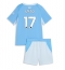 Fotbollsset Barn Manchester City Enzo Fernandez #17 Hemmatröja 2026-27 Mini-Kit Kortärmad (+ korta byxor)