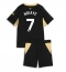 Fotbollsset Barn Manchester City Iliman Ndiaye #7 Bortatröja 2026-27 Mini-Kit Kortärmad (+ korta byxor)