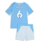 Fotbollsset Barn Manchester City Marc Guehi #6 Hemmatröja 2026-27 Mini-Kit Kortärmad (+ korta byxor)