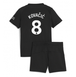 Fotbollsset Barn Manchester City Mateo Kovacic #8 Bortatröja 2025-26 Mini-Kit Kortärmad (+ korta byxor)