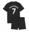Fotbollsset Barn Manchester City Omar Marmoush #7 Bortatröja 2025-26 Mini-Kit Kortärmad (+ korta byxor)