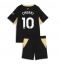 Fotbollsset Barn Manchester City Rayan Cherki #10 Bortatröja 2026-27 Mini-Kit Kortärmad (+ korta byxor)