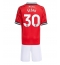 Fotbollsset Barn Manchester United Benjamin Sesko #30 Hemmatröja 2025-26 Mini-Kit Kortärmad (+ korta byxor)
