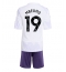 Fotbollsset Barn Manchester United Bryan Mbeumo #19 Bortatröja 2025-26 Mini-Kit Kortärmad (+ korta byxor)