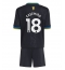 Fotbollsset Barn Manchester United Casemiro #18 Tredje Tröja 2025-26 Mini-Kit Kortärmad (+ korta byxor)