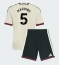 Fotbollsset Barn Manchester United Harry Maguire #5 Tredje Tröja 2026-27 Mini-Kit Kortärmad (+ korta byxor)