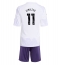 Fotbollsset Barn Manchester United Joshua Zirkzee #11 Bortatröja 2025-26 Mini-Kit Kortärmad (+ korta byxor)